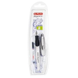 Stilou my.pen penita L alb/negru, blister