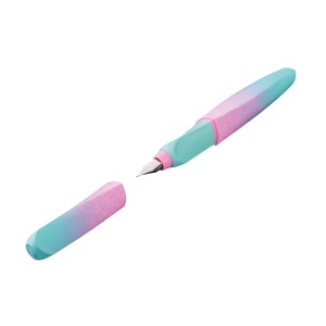 Stilou Twist Color Edition penita M + 1 carioca corectoare, diverse culori, blister - Img 6