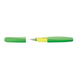 Stilou Twist, penita M, verde neon, blister - Img 4