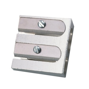 Ascutitoare dubla, metal, blister - Img 2