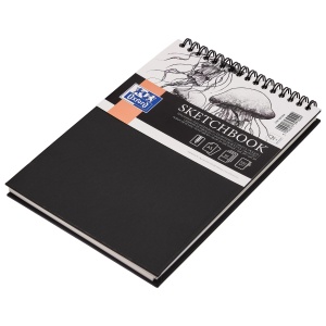 Bloc desen Sketchbook A5 cu spira dubla, 50 file, hartie 100g/mp - Img 3