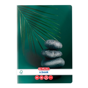 Caiet A4, 60 file, velin, motiv Zen - Img 3