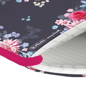 Caiet my.book flex A6, 40 file, dictando, motiv Ladylike Flowers - Img 2