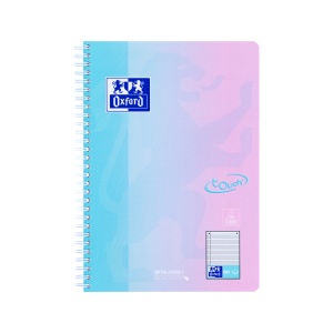 Caiet Oxford Touch Pastel Duo B5 80 file, hartie Optik 90g/mp, scribzee, dictando, mix culori - Img 10