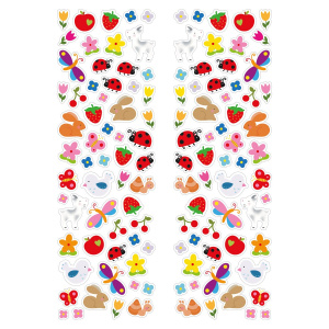 Carte pentru activitati creative cu stickere, motiv Farm, format A4 32 file, FSC - Img 3