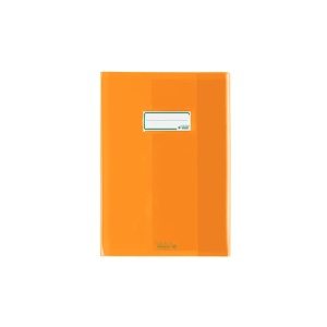 Coperta CoLibri ECO A5 140 microni, culoare portocaliu translucid