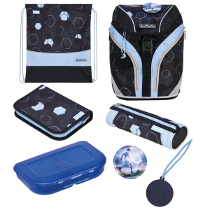 Ghiozdan echipat Softlight Plus, motiv Cyber Soccer