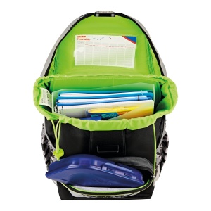 Ghiozdan echipat UltraLight Plus, motiv Camo Dragon - Img 6