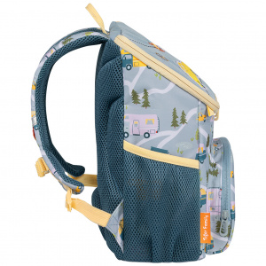 Ghiozdan gradinita Little Traveler Plus, motiv Camp Time - Img 3
