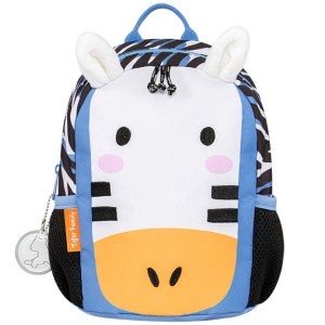 Ghiozdan gradinita Mini Dear Friends, motiv Zebra-cadabra