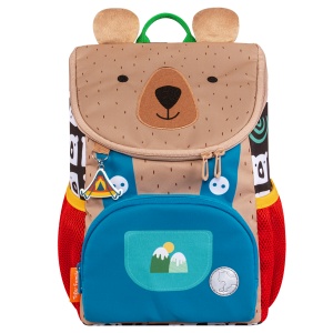 Ghiozdan Mini Little Travelers, motiv Big Bear