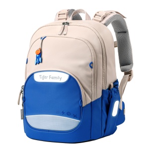 Ghiozdan neechipat Jetti Flex, motiv Beige Blue - Img 2
