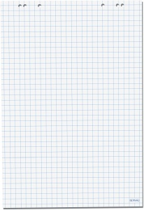 Hartie flipchart 20 coli patratele