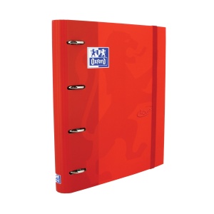 Mapa Oxford Touch A4+ cu 4 inele 80 file patratele - Img 3