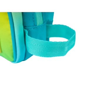 Penar tip etui dreptunghiular Oxford Gradient, galben / turcoaz - Img 8