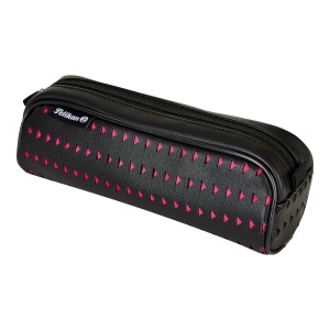 Penar tip etui Quattro LaserCut, culoare roz / negru - Img 3