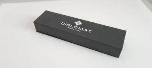 Pix Diplomat Traveller Black Gold, accesorii placate cu aur, corp metalic culoare negru - Img 2