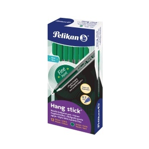 Pix Stick Hang K86H, unica folosinta, mina verde, set 12 buc in cutie carton