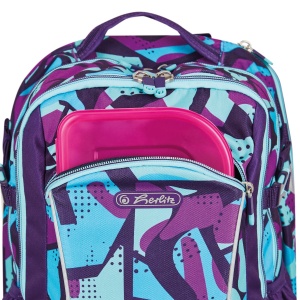 Rucsac ergonomic Ultimate, pentru clasele 0-3, motiv CamoPurple - Img 6