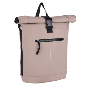 Rucsac Mart-New York Rolltop, culoare roz