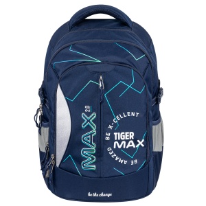 Rucsac Max 2.0 Flex, motiv Cyan Zone