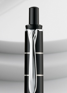 Stilou Classic Rings M215, penita M otel inoxidabil, accesorii argintii - Img 7