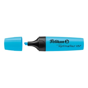 Textmarker 490, albastru fluorescent - Img 3