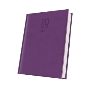 Agenda datata Tucson 2027, format A5, 352 pagini, culoare liliac