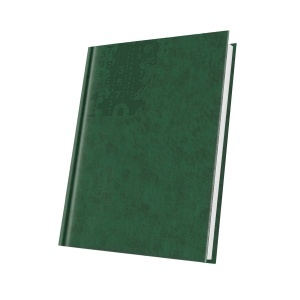 Agenda nedatata Marmora, format A5, 224 pagini, culoare verde