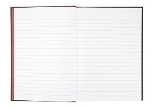Agenda nedatata Oxford Black n' Red A5 96 file, coperta rigida, dictando - Img 2
