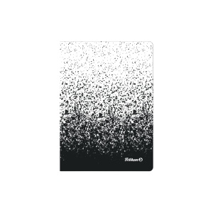 Caiet A6, 80 file patratele, Color Edition, culoare alb / negru