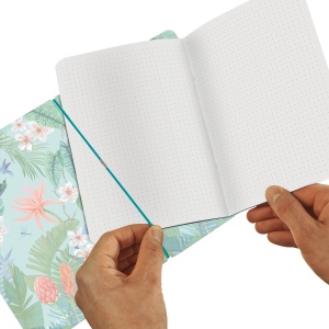 Caiet my.book flex A5, 40 file punctat, motiv LadyLike Jungle - Img 3