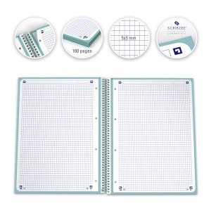 Caiet Oxford Europeanbook 1 Touch A4+ 80 file, Write & Erase, scribzee, patratele - Img 2