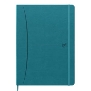 Caiet premium cu elastic Oxford Signature, B5 80 file, hartie Optik 90g/mp, scribzee, patratele, diverse culori - Img 7