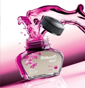 Cerneala 4001 in calimara 30 ml, culoare roz