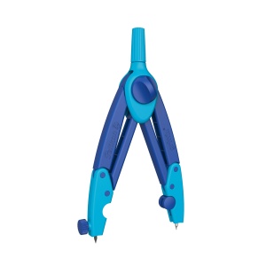 Compas scolar ergonomic Griffix, culoare albastru - Img 5
