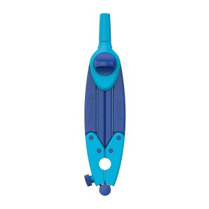 Compas scolar ergonomic Griffix, culoare albastru - Img 3