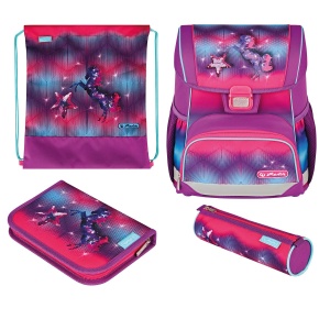 Ghiozdan echipat Loop Plus, motiv Funky Horse - Img 1