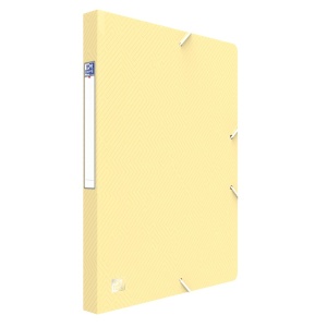 Mapa A4 25mm PP Oxford Urban, cu elastic, mix culori pastel - Img 5