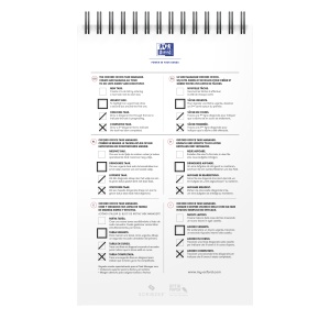 Organizator Oxford Task Manager Proiect, 70 file, hartie Optik 90g/mp, spira dubla - Img 7