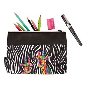 Penar plat tip etui, motiv Wild Neon - Img 2
