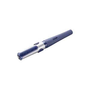 Stilou Pelikano Structure, penita M pentru dreptaci, grip ergonomic, culoare albastru - Img 3