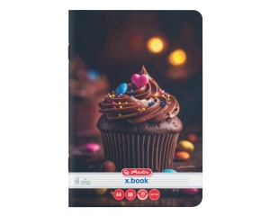 Caiet A4 60 file dictando, motiv Cupcakes - Img 4