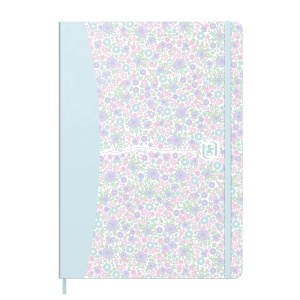 Caiet Oxford Floral A5 80 file, hartie Optik 90g, dictando, diverse culori - Img 3