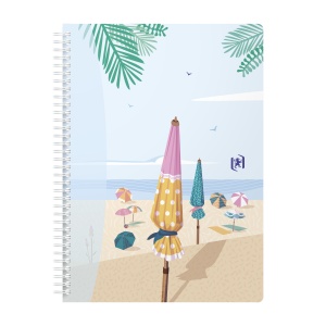 Caiet Oxford Horizons, B5 60 file, hartie Optik 90g/mp, spira dubla, scribzee, patratele, motive diverse - Img 3