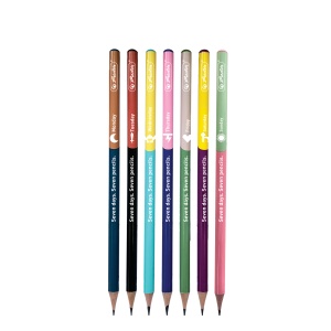 Creion grafit HB rotund Zile Saptamana, mina 2.2 mm, set 7 - Img 2