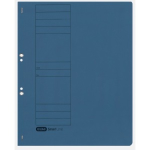 Dosar cu capse Elba Smart Eyelet A4 1/1, capacitate 200 coli, culoare albastru