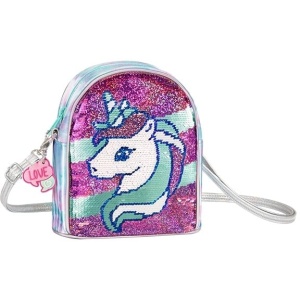 Geanta Crossbody Two Way Fun Time Stylish, motiv Lovely Unicorn