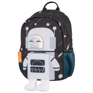 Ghiozdan gradinita Mini Dear Friends, motiv Robot Mr White - Img 2