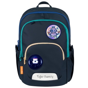 Ghiozdan neechipat Jazzy Flex, motiv Navy
